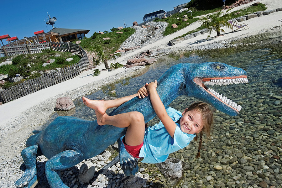 Triassic Park auf der Steinplatte - ca. 10 km entfernt