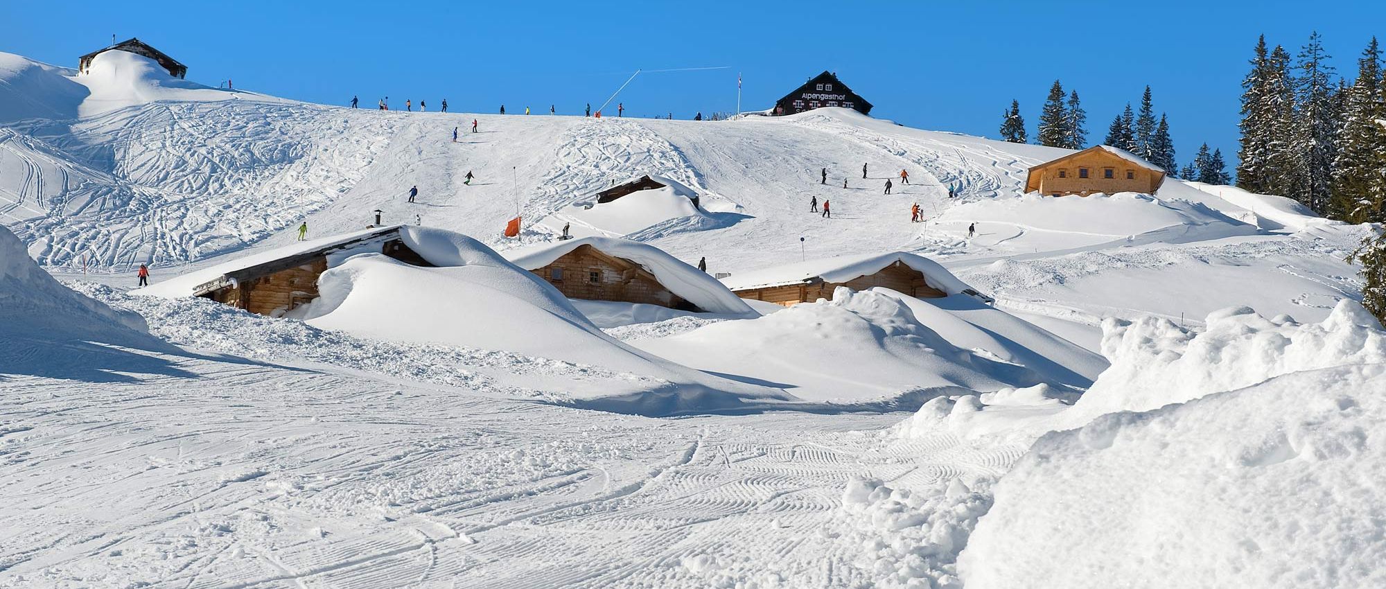 Skiurlaub in der Loferer Almenwelt